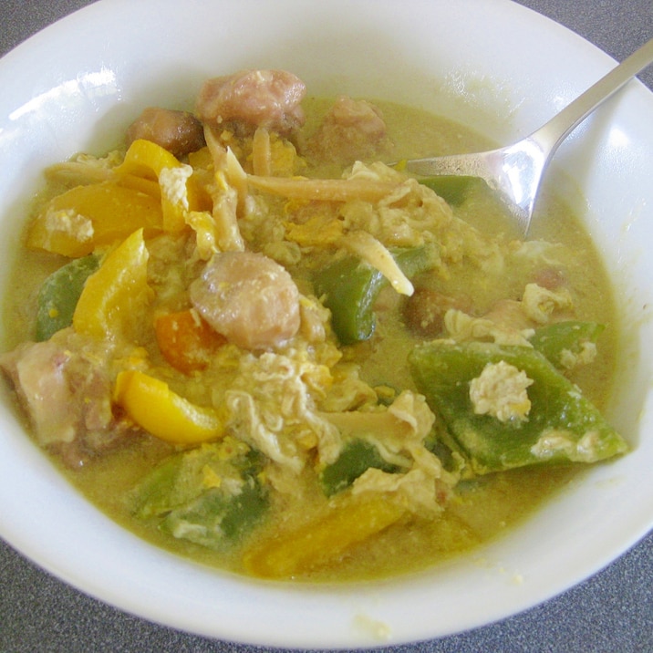 香味野菜たっぷり鶏肉のグリーンカレー レシピ 作り方 By Tomomi Vn クックパッド 簡単おいしいみんなのレシピが360万品